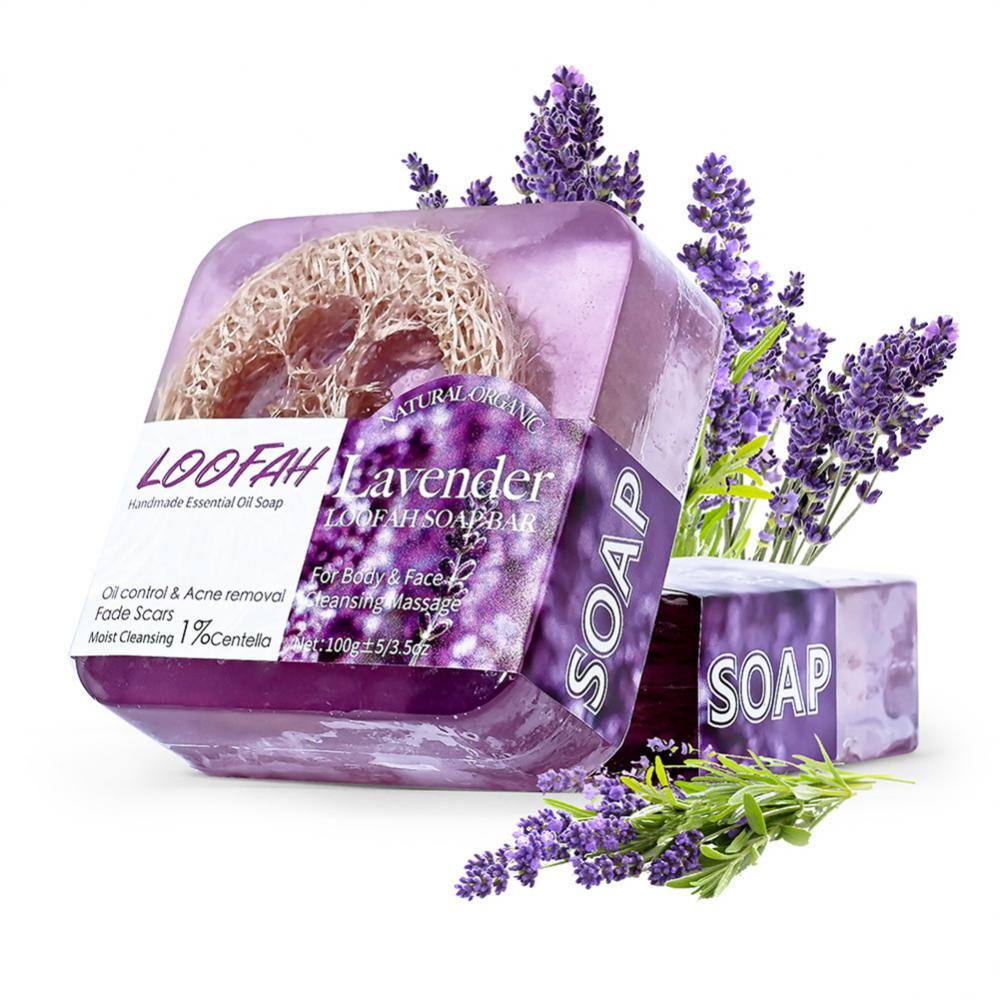 100G Axit Kojic Xà Phòng Xơ mướp Handmade Xà Phòng Tinh Dầu Dưỡng Ẩm Thực Vật Tự Nhiên Kiểm Soát Dầu Vệ Sinh Massage Chăm Sóc Cơ Thể & Mặt - Ảnh 15