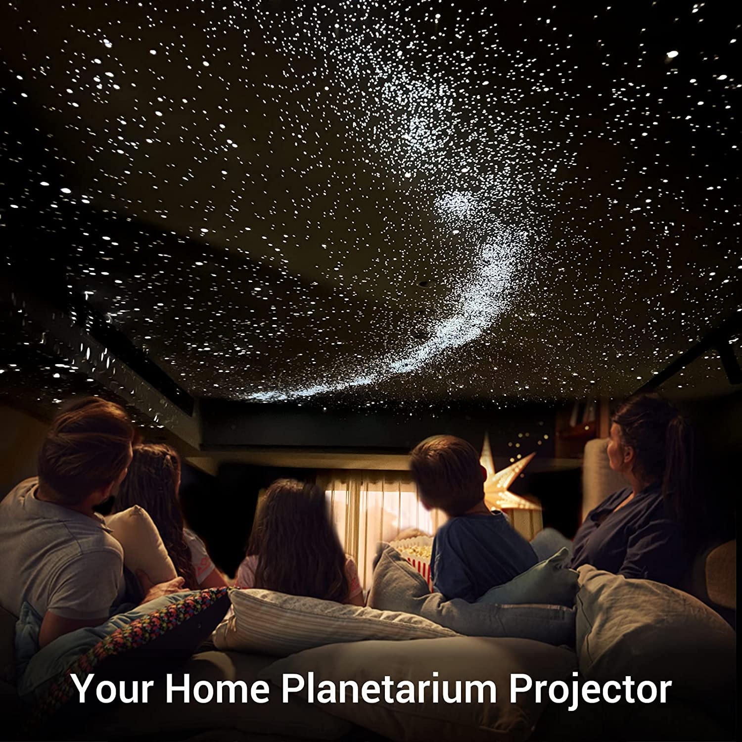 12 TRONG 1 Galaxy Máy Chiếu Ngôi Sao Đèn Ngủ LED Cung Thiên Văn Bầu Trời Đầy Sao Máy Chiếu Đèn Cho Phòng Ngủ Trần Trang Trí Phòng Trẻ Em quà Tặng - Ảnh 4