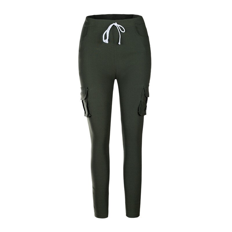 2018 New Arrival Elegant Elastic Women Pants Oversize Drawstring Long Pencil Pants Skinny Office Lady Fashion Trousers ３XL ４XL - Images 7