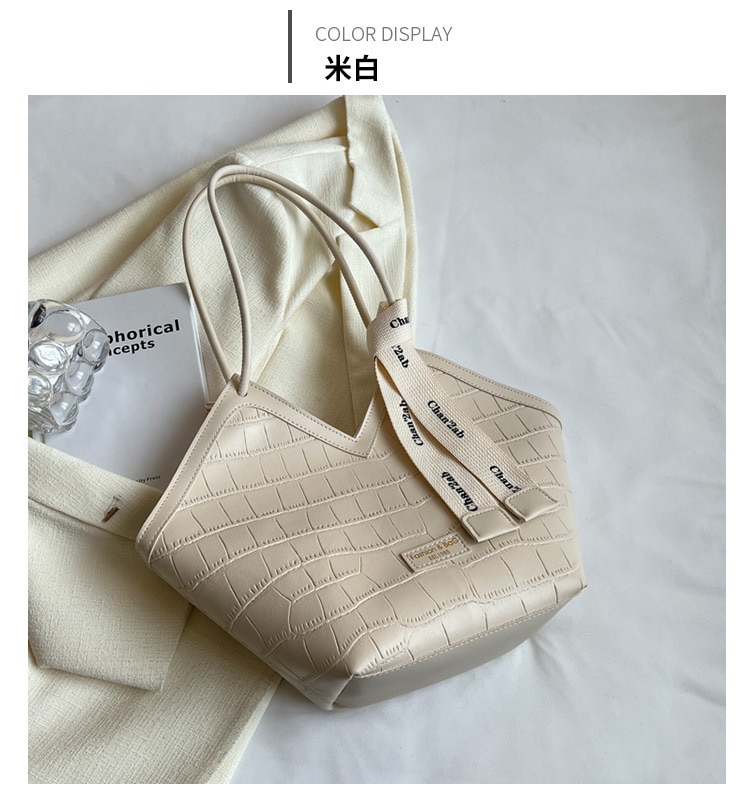 2023 유럽과 미국의 새로운 패션 여성의 작은 디자인 숄더 백 우아한 대용량 토트 백 Dropshipping - imaget 27