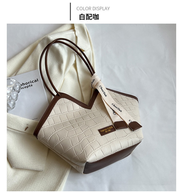 2023 유럽과 미국의 새로운 패션 여성의 작은 디자인 숄더 백 우아한 대용량 토트 백 Dropshipping - imaget 28