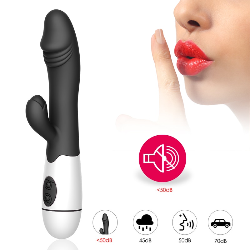 30 Tốc Độ Điểm G Nữ Máy Rung Mạnh Mẽ Dương Vật Giả Thỏ Máy Rung Nữ Âm Vật Massage Kích Thích Thủ Dâm Đồ Chơi Tình Dục Người Lớn - Ảnh 7