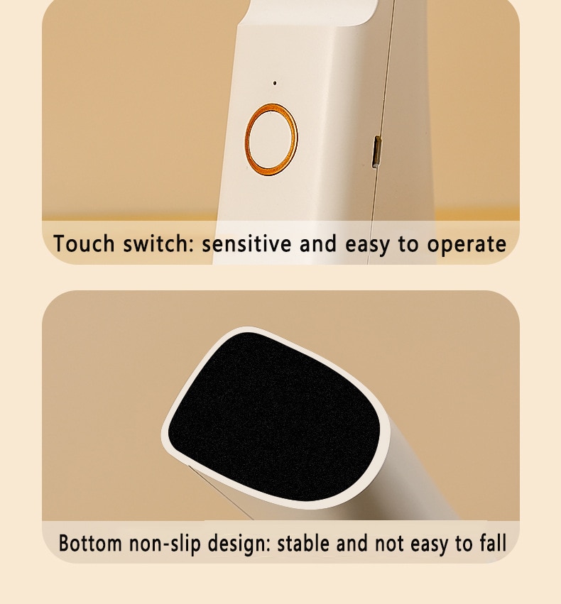 3000mAh Led Table Lamp USB Rechargeable 5-16 Hours Battery Life Desk Lamp Foldable Eye Protection Student Reading Book Light Lam - Images 18