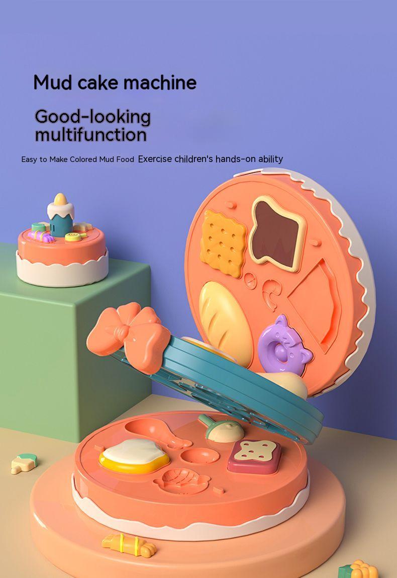3D Plasticine Mold Modeling Clay Ice Cream Color Clay Noodle Maker Diy Plastic Play Dough Tools Sets Toys for Kids Birthday Gift - Images 5