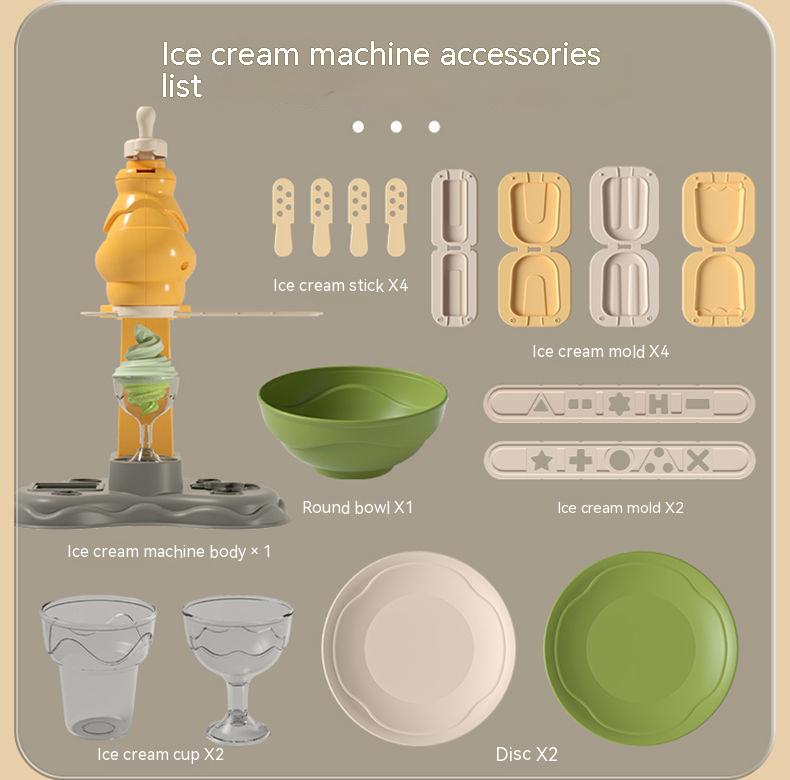 3D Plasticine Mold Modeling Clay Ice Cream Color Clay Noodle Maker Diy Plastic Play Dough Tools Sets Toys for Kids Birthday Gift - Images 11