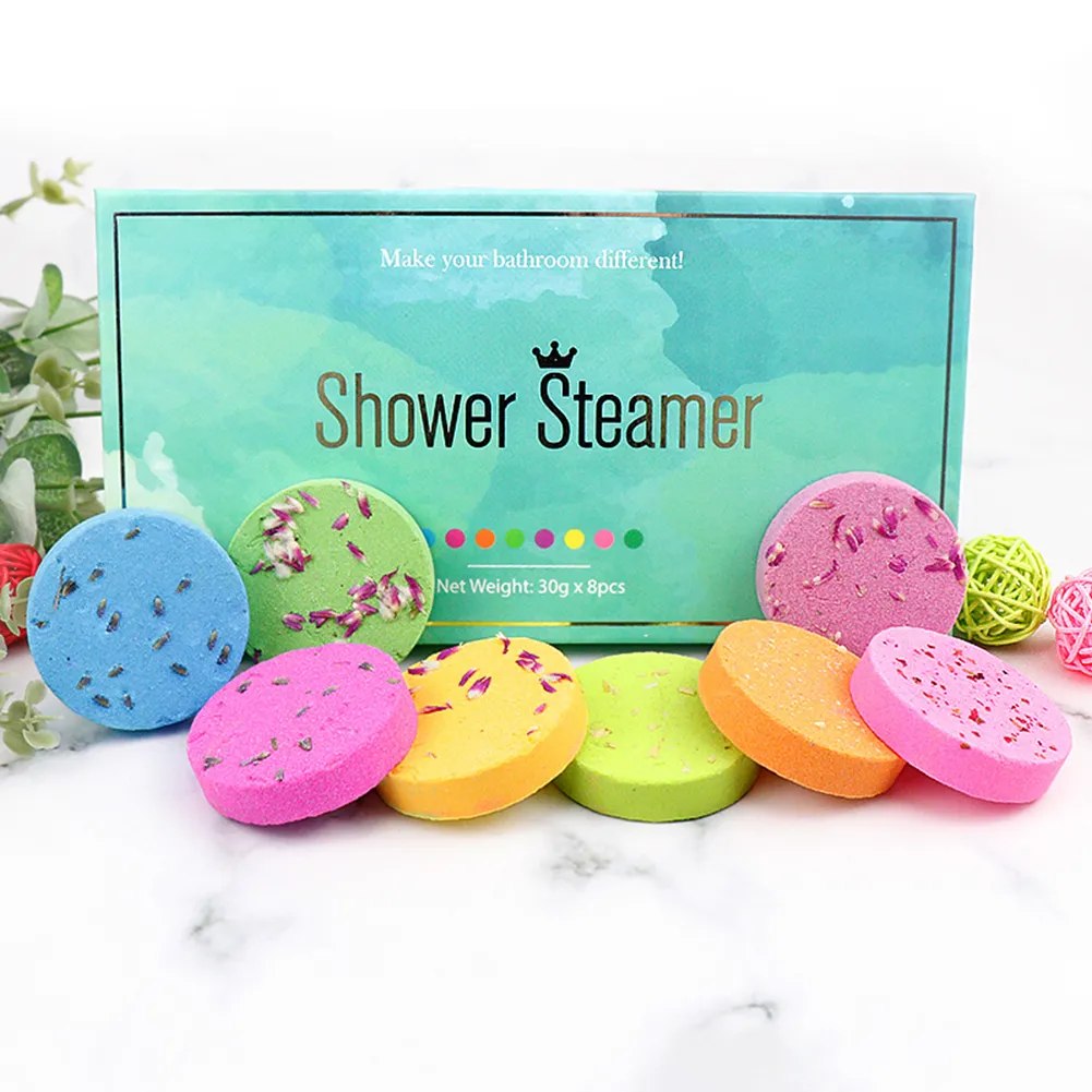 8 Chiếc Tắm Bom Bóng Cơ Thể Spa Bụi Tắm Nước Nóng Bong Bóng Quả Bom Hương Thơm Muối Tắm Bóng Phụ Kiện Phòng Tắm
