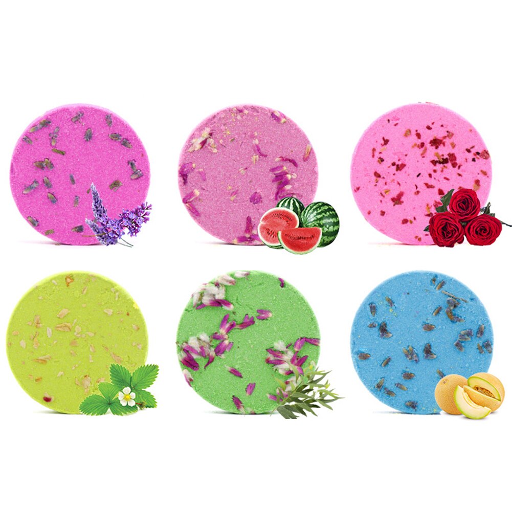 8pcs Shower Bombs Ball Body Spa Cleaner Hot Spring Bath Bubble Bomb Fragrance Shower Salt Ball Bathroom Accessories - Images 11