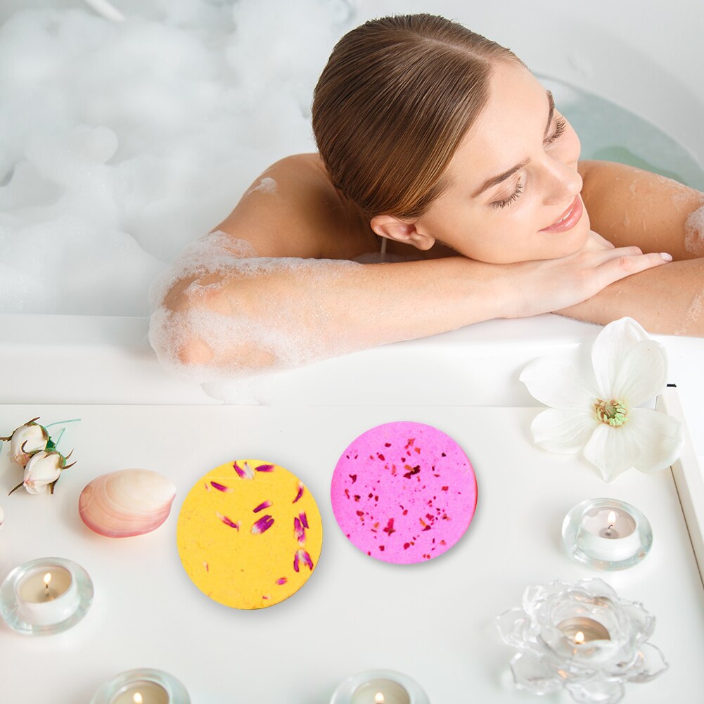 8pcs Shower Bombs Ball Body Spa Cleaner Hot Spring Bath Bubble Bomb Fragrance Shower Salt Ball Bathroom Accessories - Images 5