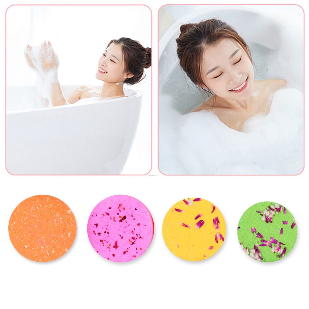 8pcs 샤워 폭탄 볼 바디 스파 클리너 온천 목욕 거품 폭탄 향기 샤워 소금 공 욕실 액세서리 - imaget 10