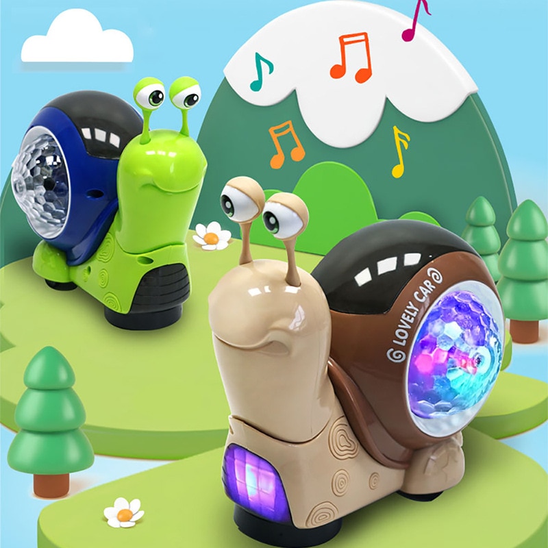 Crawling Crab Baby Toys with Music LED Light Up Interactive Musical Dancing Crawling Toys Moving Toddler Toys Toys for Baby