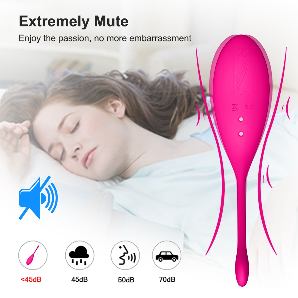 Điều Khiển Từ Xa Máy Rung Không Dây Rung Sạc USB Quần Lót Rung Bóng Điểm G Kích Thích Đồ Chơi Tình Dục Người Lớn Âm Vật