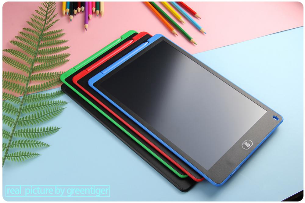 Đồ Chơi Trẻ Em Vẽ Màn Hình LCD 8.5/10/12 Inch Máy Tính Bảng Chữ Viết Tay Quà Tặng Sinh Nhật Bảng Đen Thông Minh Máy Tính Bảng Viết Trẻ Em Quà Tặng Sinh Nhật - Ảnh 2