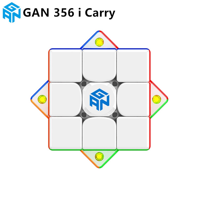 GAN 356 I Carry 3x3 Magnetic Magic Cube 3x3 GAN Icarry Magnets Smart Speed Puzzle Brain Teasers Educational Toys Gan 356 Icarry