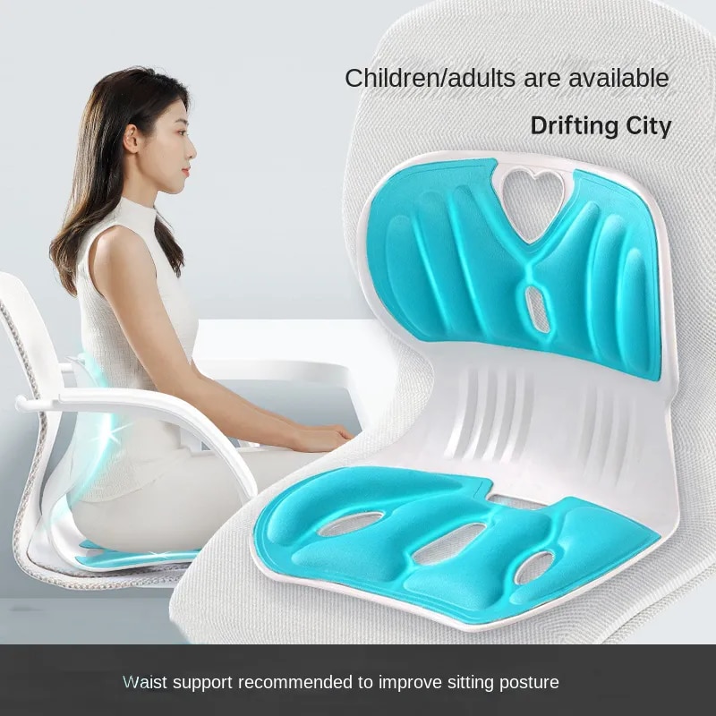 Ghế chỉnh tư thế ngồi Ghế công thái học Hỗ trợ lưng Hỗ trợ thắt lưng giúp điều chỉnh tư thế tốt và giảm đau lưng