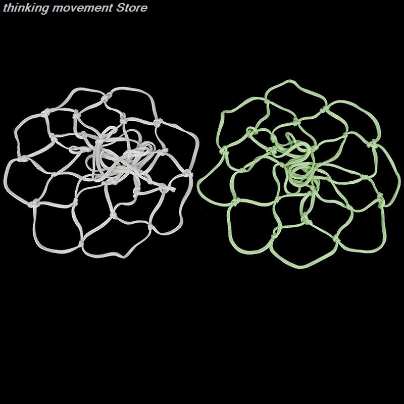 Green Fluorescent Basketball Net Luminous Basketball Net Night Sports Fluorescent Standard Basketball Net Color Random - Images 2