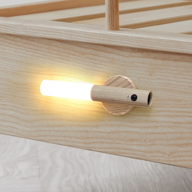Home Wireless Magnetic Wall Hanging Corridor LED Light Auto Sensor Motion Lamp - Images 3