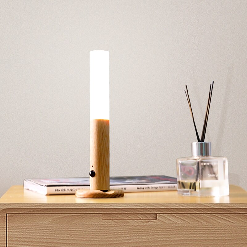 Home Wireless Magnetic Wall Hanging Corridor LED Light Auto Sensor Motion Lamp - Images 4