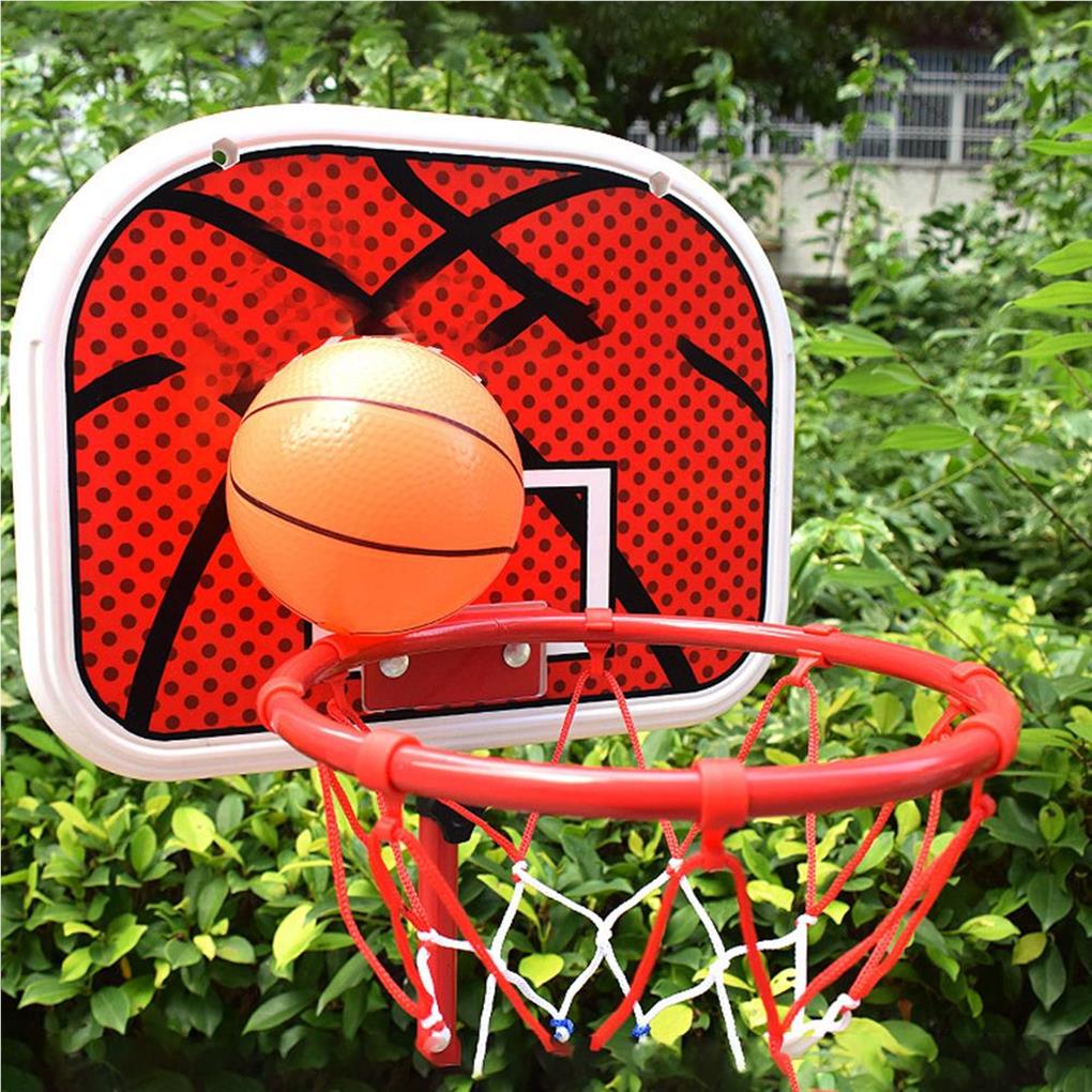 Kid Basketball Hoop Waterproof Adjustable Basketball Toy Durable Goal Toys Colored Plastic Sport Plaything Outdoor - Ảnh 4