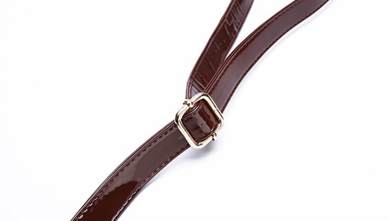 Túi Xách Sang Trọng Thiết Kế Cá Sấu PU Bằng Sáng Chế Da Túi Đeo Chéo Cho Nữ Túi Retro Nữ Messegner Túi Đeo Vai Bolsa - Ảnh 24