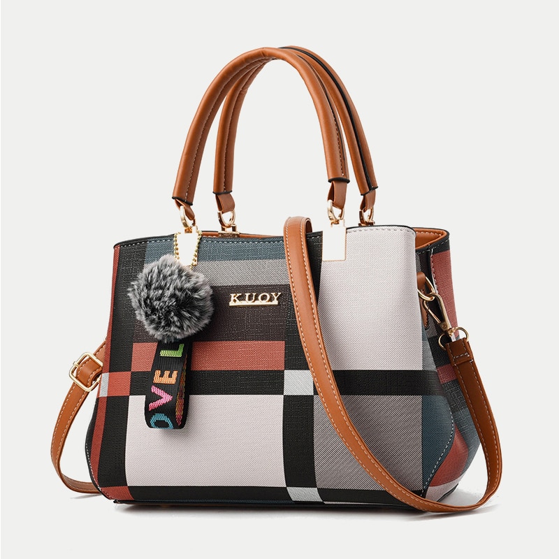 Luxury Vintage Shoulder Bags For Women Multi-Pocket Pu Leather Crossbody Bag Messenger Handbag Totes Purse bolsa feminina