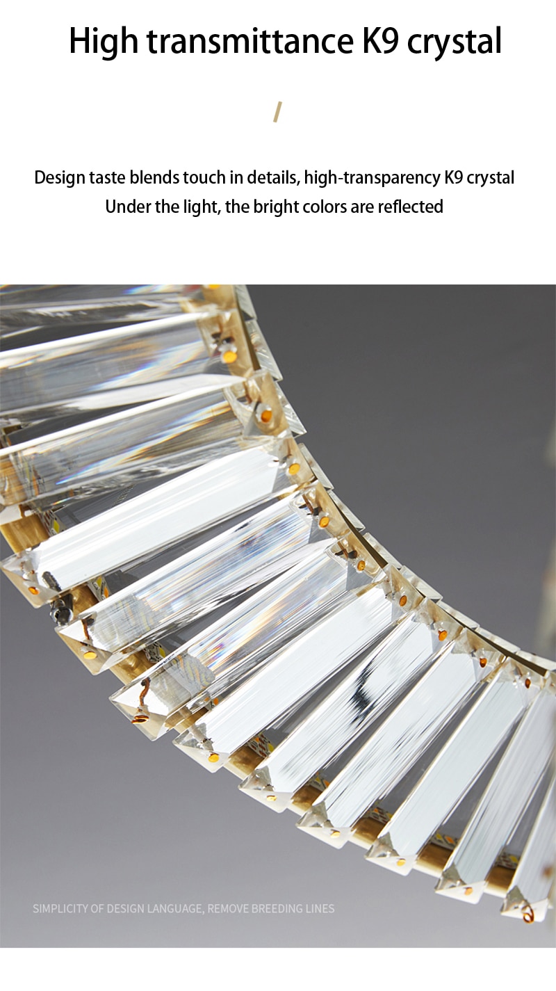 Đèn LED Hiện Đại Sang Trọng Pha Lê Ốp Trần Cho Phòng Khách Phòng Ngủ Trang Trí Nhà Bếp Đèn Chùm Nhà Trong Nhà Đèn Ốp Trần Lustre - Ảnh 11