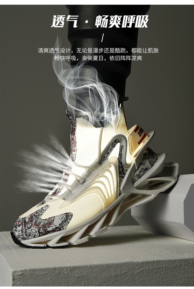 men shoes Sneakers Male tenis Luxury designer shoes Mens casual Shoes platform Shoes fashion Blade loafers running Shoe for men - Images 75