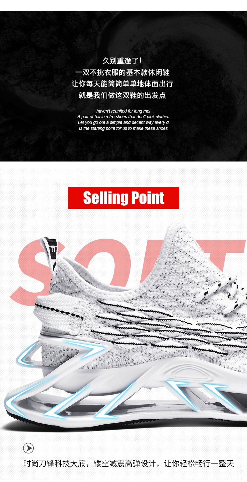 men shoes Sneakers Male tenis Luxury designer shoes Mens casual Shoes platform Shoes fashion Blade loafers running Shoe for men - Images 94