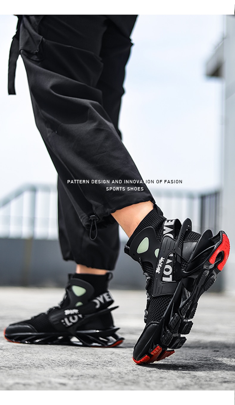 men shoes Sneakers Male tenis Luxury designer shoes Mens casual Shoes platform Shoes fashion Blade loafers running Shoe for men - Images 67
