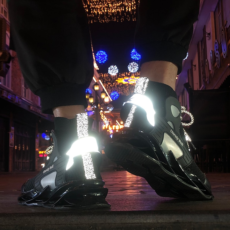 men shoes Sneakers Male tenis Luxury designer shoes Mens casual Shoes platform Shoes fashion Blade loafers running Shoe for men - Images 69