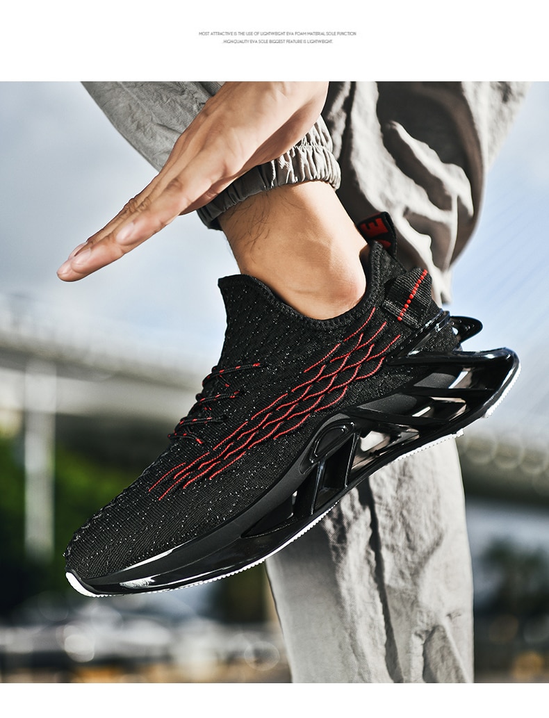 men shoes Sneakers Male tenis Luxury designer shoes Mens casual Shoes platform Shoes fashion Blade loafers running Shoe for men - Images 98