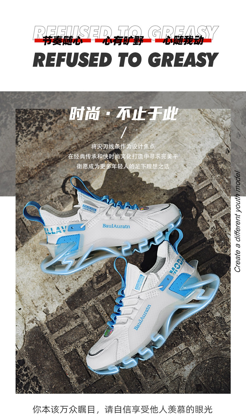 men shoes Sneakers Male tenis Luxury designer shoes Mens casual Shoes platform Shoes fashion Blade loafers running Shoe for men - Images 52
