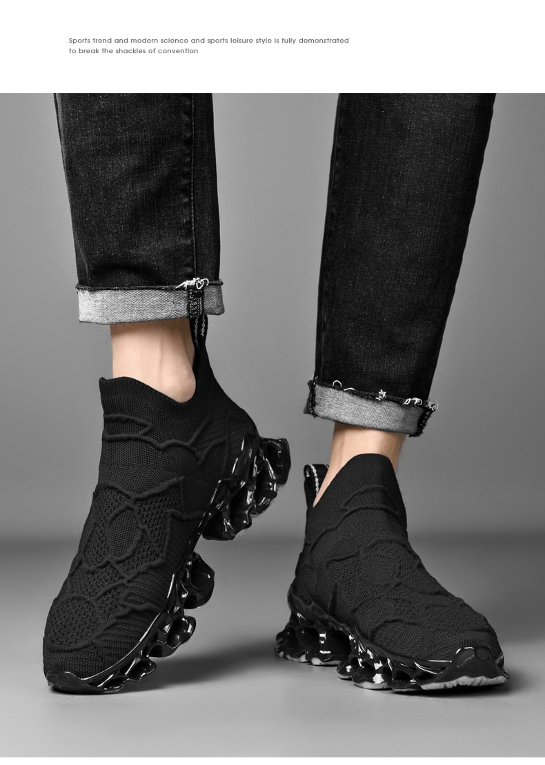 men shoes Sneakers Male tenis Luxury designer shoes Mens casual Shoes platform Shoes fashion Blade loafers running Shoe for men - Images 19