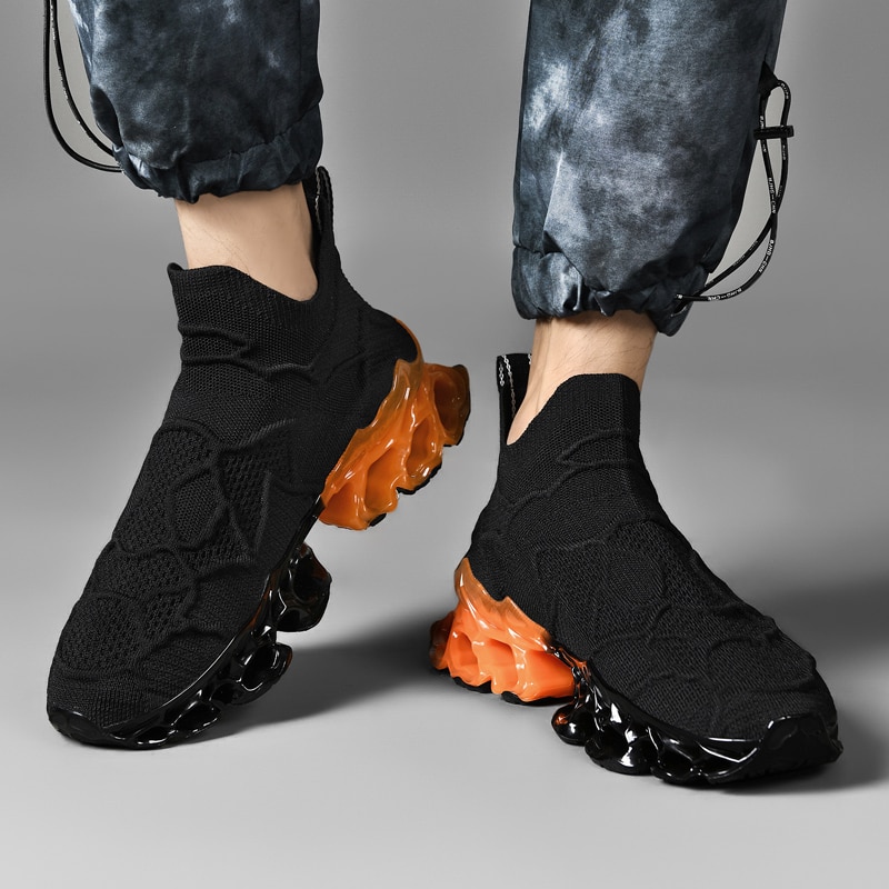 men shoes Sneakers Male tenis Luxury designer shoes Mens casual Shoes platform Shoes fashion Blade loafers running Shoe for men - Images 29