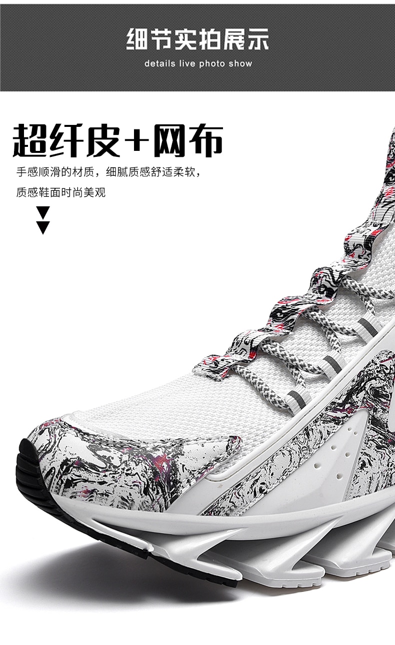 men shoes Sneakers Male tenis Luxury designer shoes Mens casual Shoes platform Shoes fashion Blade loafers running Shoe for men - Images 4