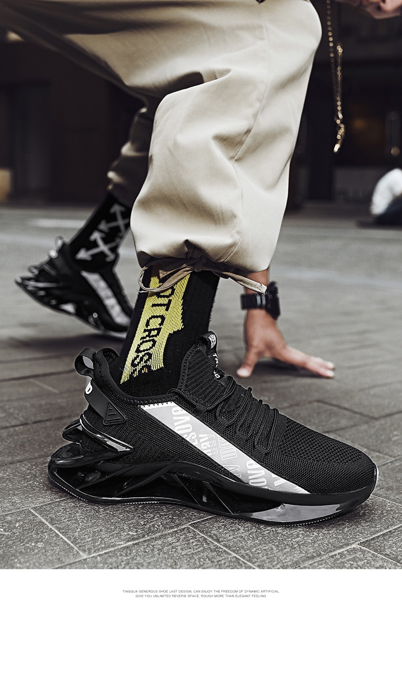 men shoes Sneakers Male tenis Luxury designer shoes Mens casual Shoes platform Shoes fashion Blade loafers running Shoe for men - Images 42