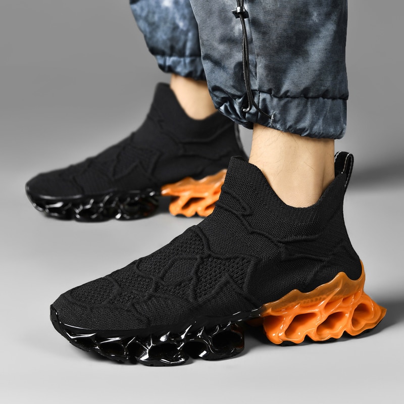 men shoes Sneakers Male tenis Luxury designer shoes Mens casual Shoes platform Shoes fashion Blade loafers running Shoe for men - Images 27