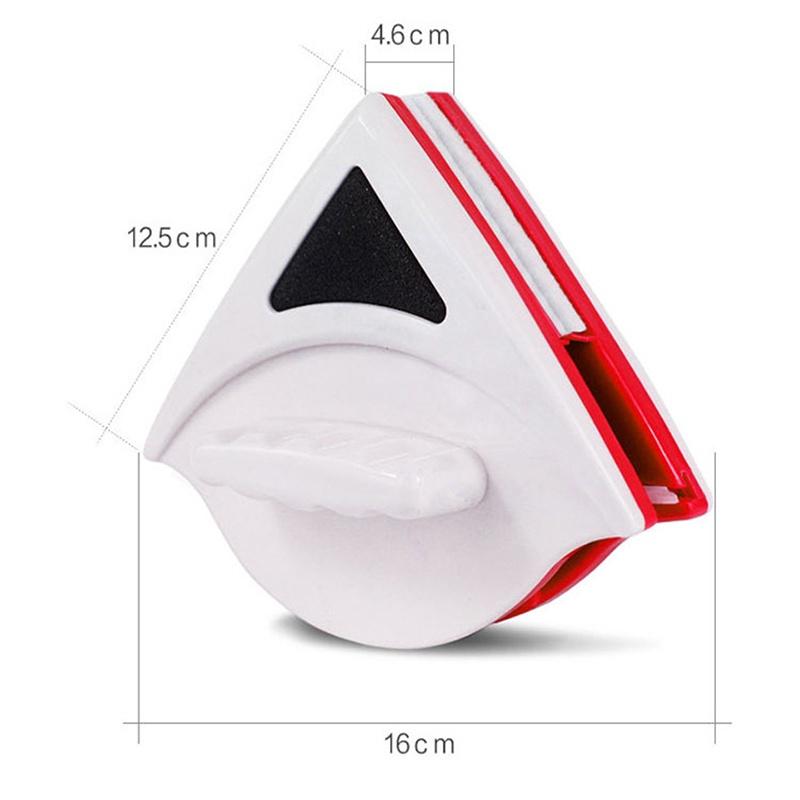 Nam châm lau kính cửa sổ từ tính hai mặt Bàn chải nhà Wizard Wiper Công cụ làm sạch bề mặt - Ảnh 4