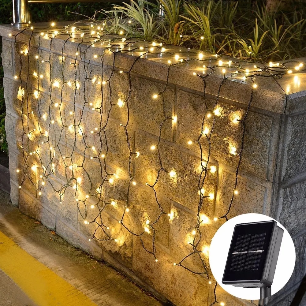 Năng Lượng Mặt Trời Dây Đèn Vườn Cổ Tích Chống Nước Ngoài Trời Đèn 5/712/22M 6V Vòng Hoa Cho Quà Giáng Giáng Sinh ngày Lễ Đảng Trang Trí Nhà Cửa