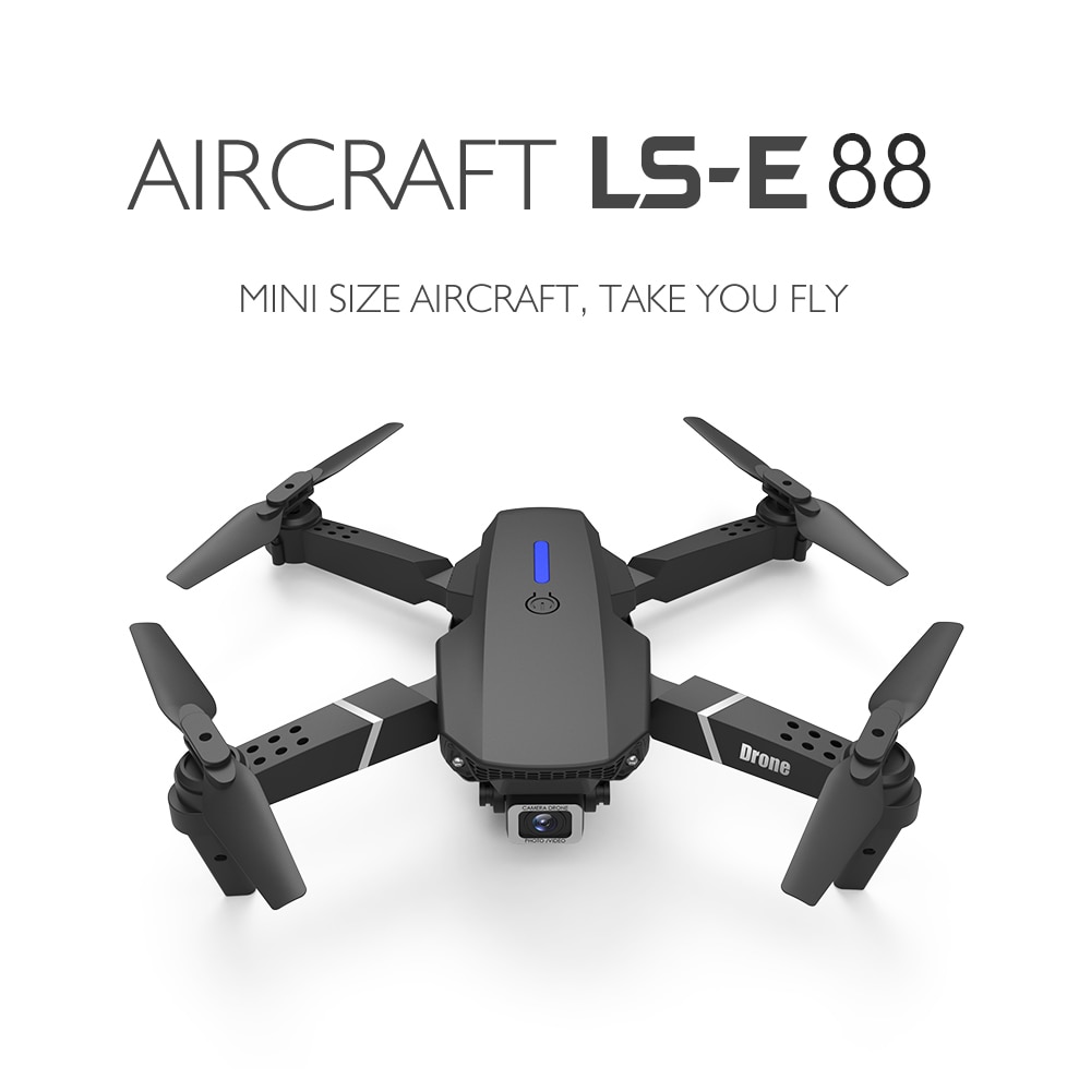 New 2023 E88Pro RC Drone 4K Professinal With 1080P Wide Angle HD Camera Foldable RC Helicopter WIFI FPV Height Hold Gift Toy - Images 1