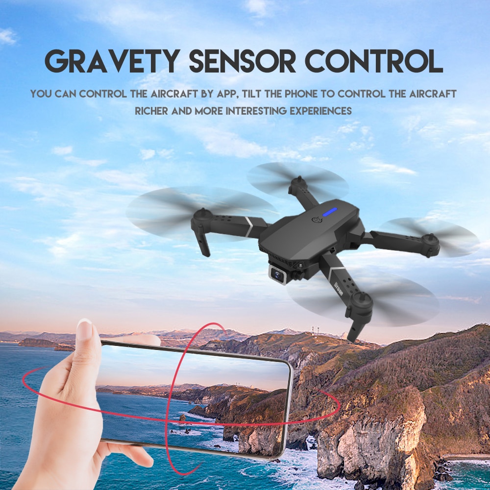 New 2023 E88Pro RC Drone 4K Professinal With 1080P Wide Angle HD Camera Foldable RC Helicopter WIFI FPV Height Hold Gift Toy - Images 15