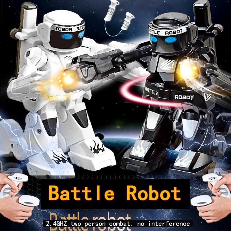 New Battle Fighting RC Robot Toy Boys Remote Control Body Sense Control Smart Robot Intelligent Electric Toys For Children Gifts - Ảnh 1