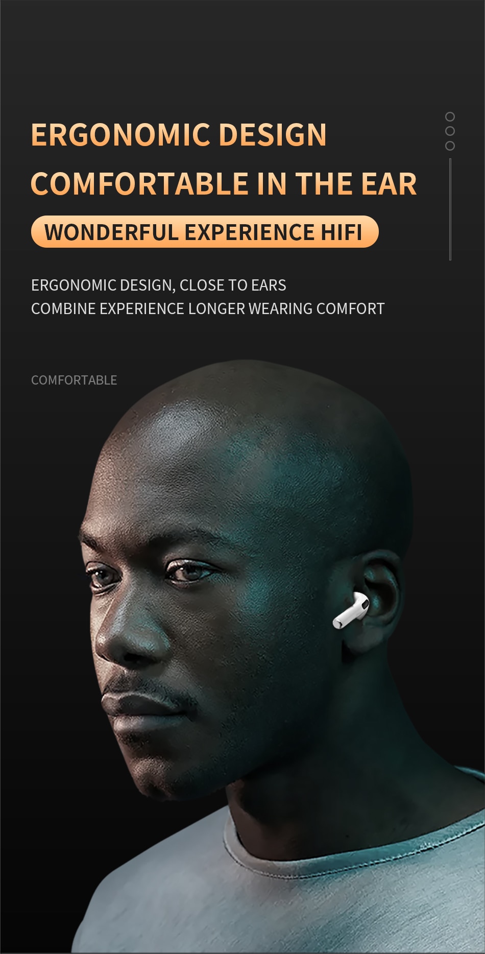 Original Air Pro 6 TWS Wireless Bluetooth Earphones Mini Pods Earbuds Earpod Headset For Xiaomi Android Apple iPhone Headphones - Images 3