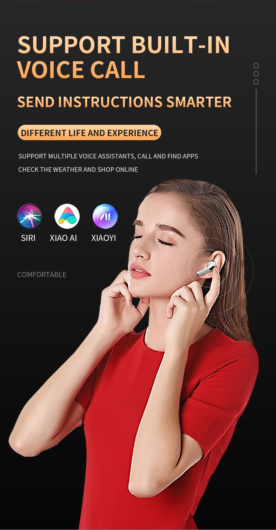 Original Air Pro 6 TWS Wireless Bluetooth Earphones Mini Pods Earbuds Earpod Headset For Xiaomi Android Apple iPhone Headphones - Images 8