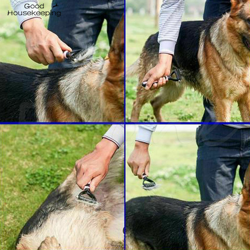 Pets Fur Knot Cutter Dụng cụ chải lông cho chó Chải lông cho mèo Pet Cat Hair Removal Comb Brush Nhà cung cấp sản phẩm vật nuôi hai mặt