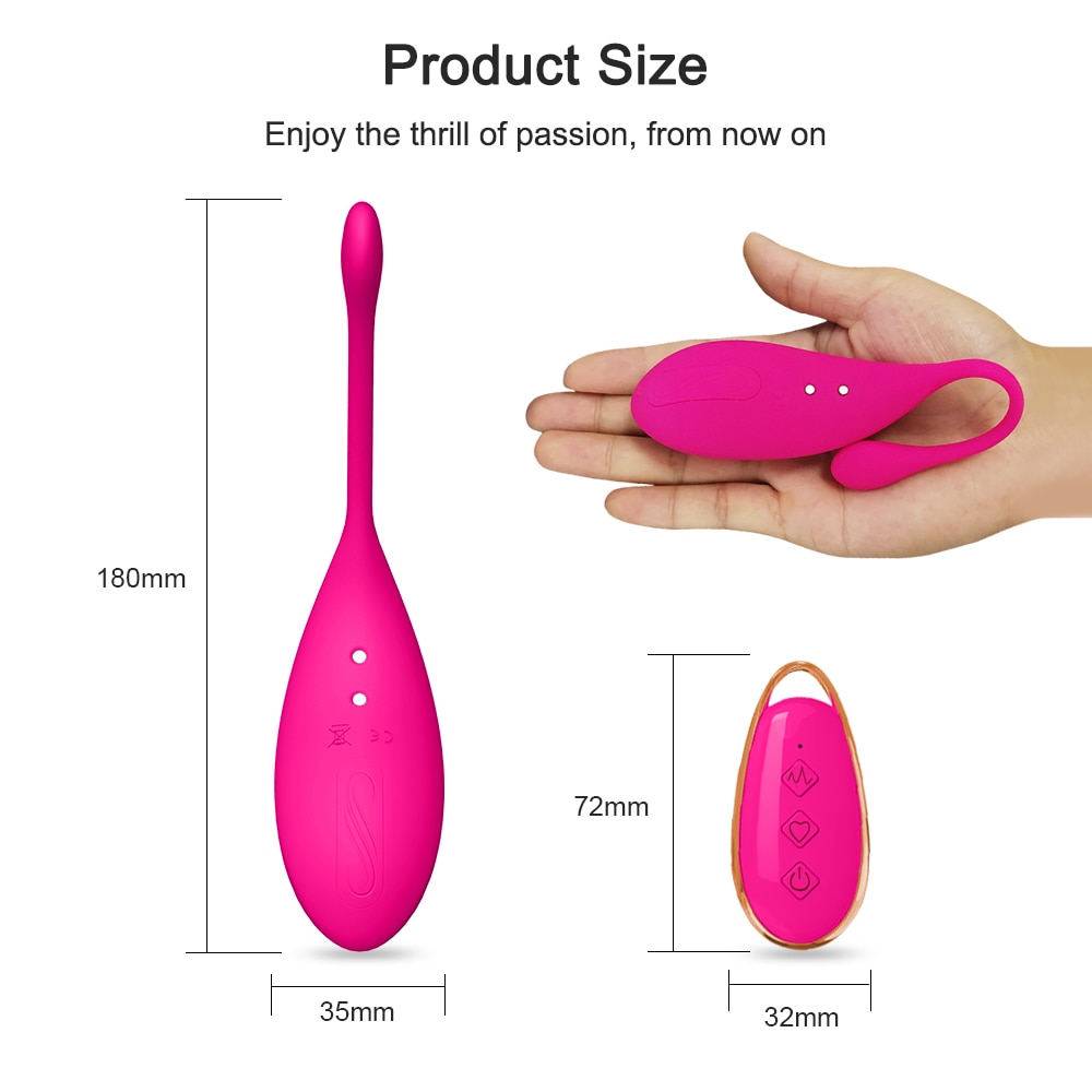 Remote Control Vibrator  Wireless Vibrat USB Charging Panties Vibrating Balls G Spot Stimulator Adult Sex Toy Clitoris