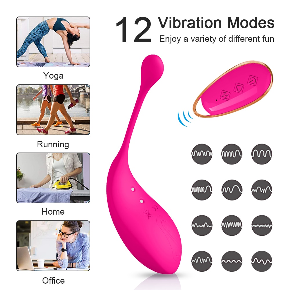Remote Control Vibrator  Wireless Vibrat USB Charging Panties Vibrating Balls G Spot Stimulator Adult Sex Toy Clitoris