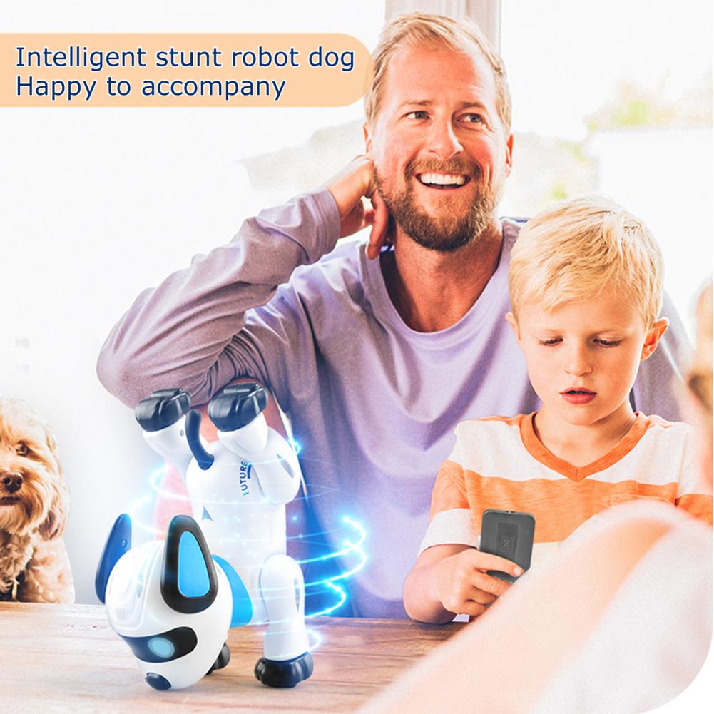 Robot Dog Emo Robot RC Robotic Dog Puppy Voice Control Electronic Pets Dancing Robot Programmable Pet Robot Intelligent Robo - Ảnh 2
