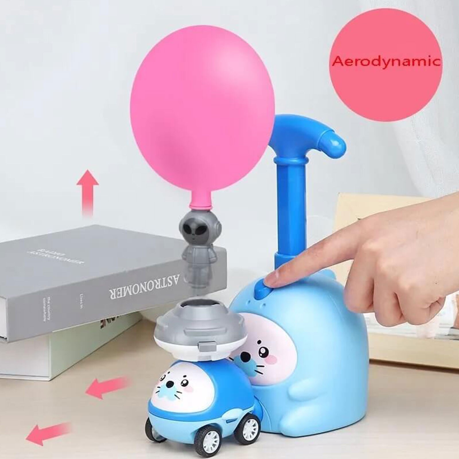 Sáng Tạo Bóng Lạm Phát Phóng Tương Tác Cha Mẹ-Con Hài Hước Bóng Khí Động Học Đồ Chơi Tự Động Giáo Dục Sớm Cho Bé Trai Bé Gái - Ảnh 12