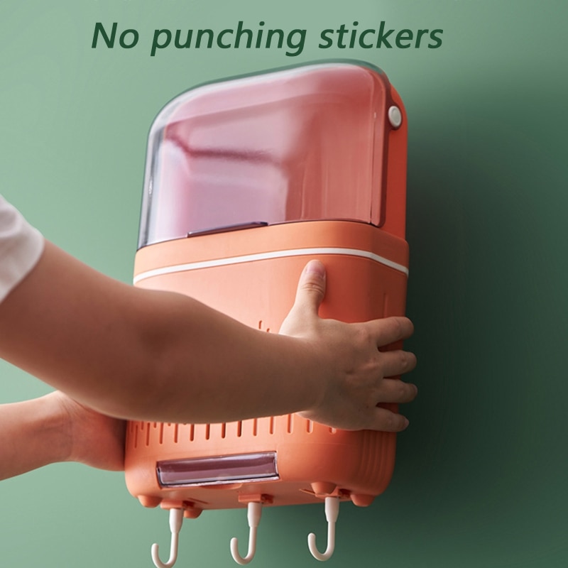 Sáng Tạo Treo Tường Rỗng Thoát Lồng Đũa Đa Năng Có Giá Để Đồ Áo Giá Đỡ Dao Cho Nhà Bếp Supplie - Ảnh 7