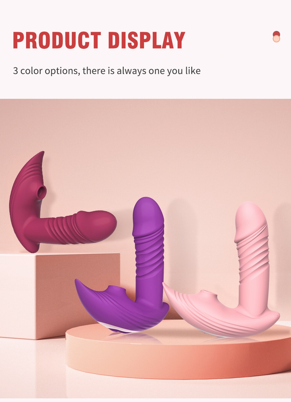 Sucking Vibrators for women Wireless Remote Control Telescopic Vibrating Clit Sucker Sex Toys for Women Female Masturbation - Ảnh 14